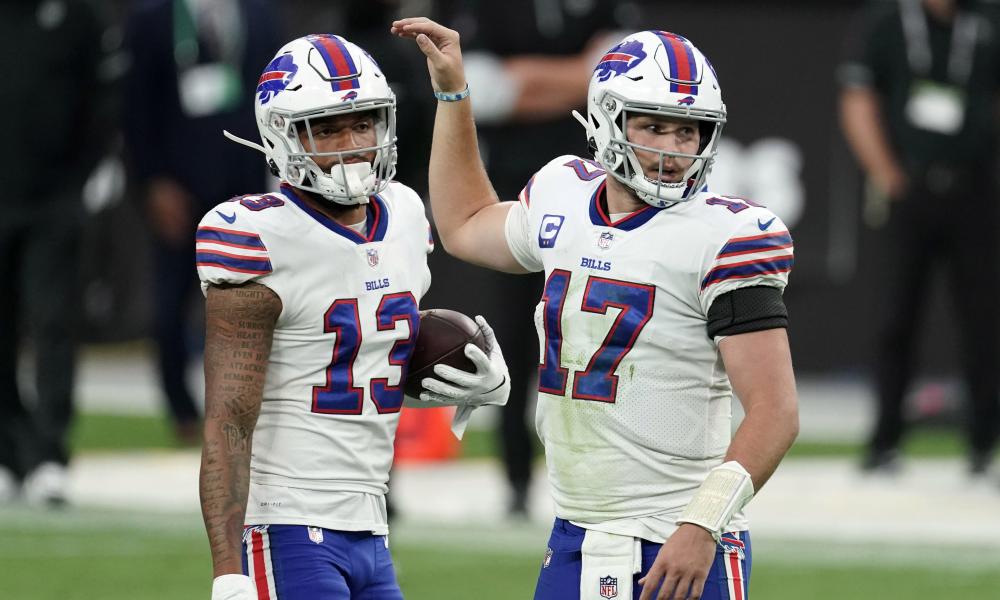 Bills remain undefeated, top Raiders in Las Vegas, 30-23 seasons Las Vegas  Josh Allen Las Vegas raiders