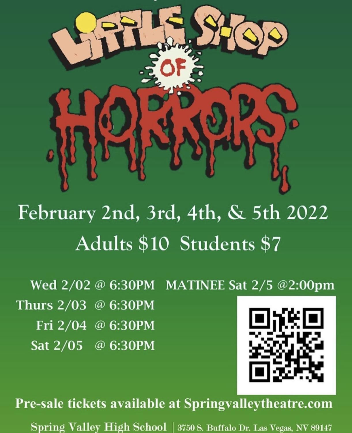 Spring Valley Presents: Little Shop of Horrors : The Grizzly Growler