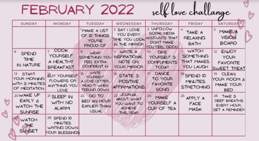 Love Yourself with Februarys Self-Love Challenge