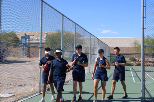 A Hopeful Season With The Grizzly Tennis Team